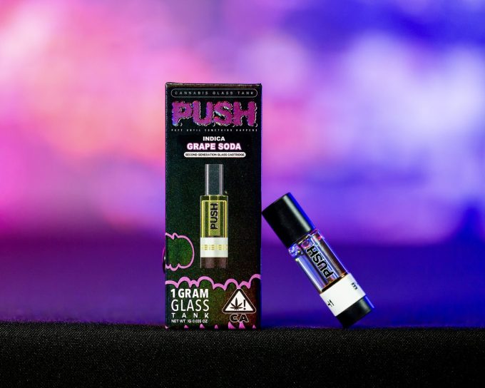 Push Carts Grape Soda